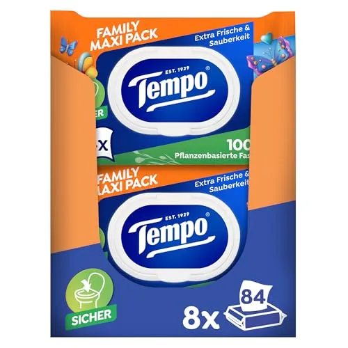 Feuchttücher für Erwachsene von Tempo