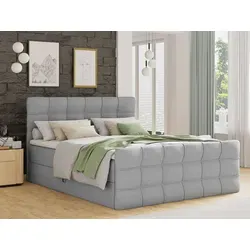 Boxspringbett Best Lux mit Fußteil und 2 Bettkästen von Sofnet