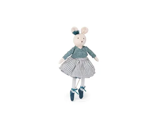 Moulin Roty Stoffpuppe Spielpuppe Maus Charlotte 30cm Ballerina Stofftier Glitzer