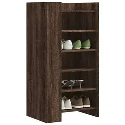 vidaXL Schuhschrank Braun Eichen-Optik 52x37,5x100 cm von vidaXL