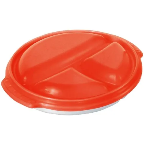 ROTHO MIKROWELLENTELLER TELLER MIKROWELLE 0,75 L MICRO CLEVER PAPAYA ROT  NEU