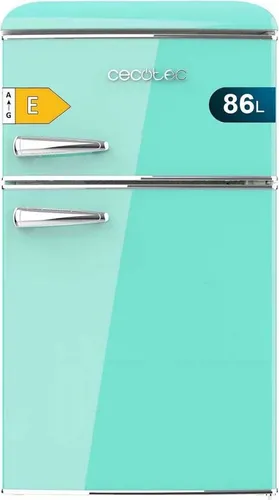 Cecotec Retro Mini-Kühlschrank 86L