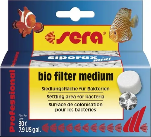 Sera Aquariumfiltermedium siporax mini Professional 35 g Zubehör