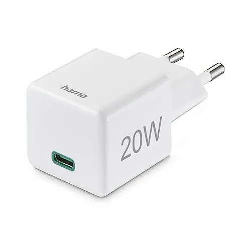 Hama 201840 Schnellladegerät 20 W Mini Charger Quick Charge(TM) 2.0 weiß