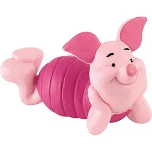 Bullyland Spielfigur Disney Winnie Puuh, ab 3 J., Ferkel, 5,6 x 3,5 cm