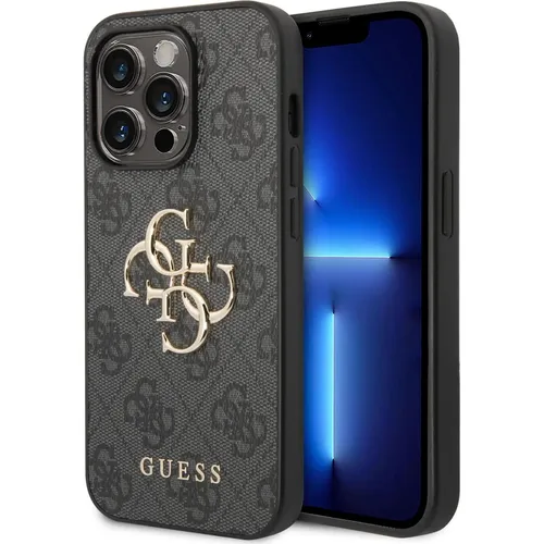 Guess PU 4G Metal Logo Case für Apple iPhone 15 Pro von GUESS