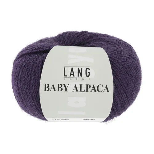 Lang Yarns Baby Alpaca 80 - LL 170m / 50g - Nadelstärke 3