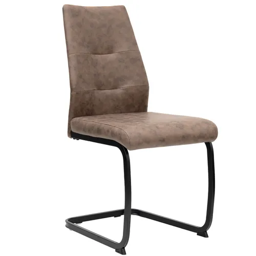 Moderne Esszimmerstühle in Lederoptik von Trisens