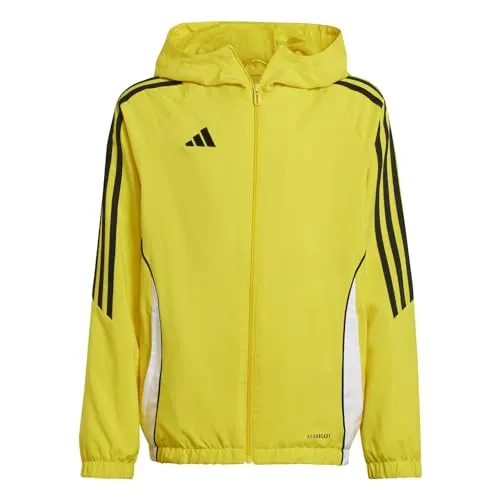 adidas Performance Tiro 24 Windbreaker Kids - Funktionsjacke für Kinder mit Kapuze, leicht und atmungsaktiv - ideal für aktive Freizeit und Sport.
