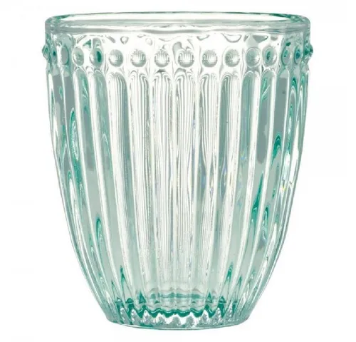 Greengate Leerglas Wasserglas Alice Cool Mint von GreenGate
