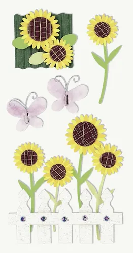 Sticker Mix Sonnenblumen,