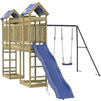 vidaXL Spielturm aus imprägnierter Kiefer