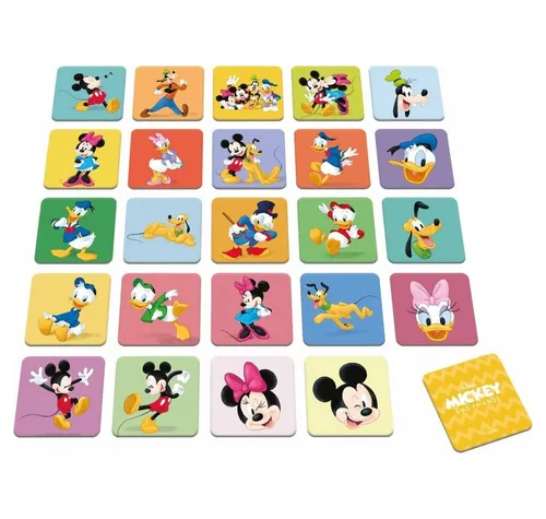 Dino Bikes Spiel DINO Pexeso Mickey und Freunde