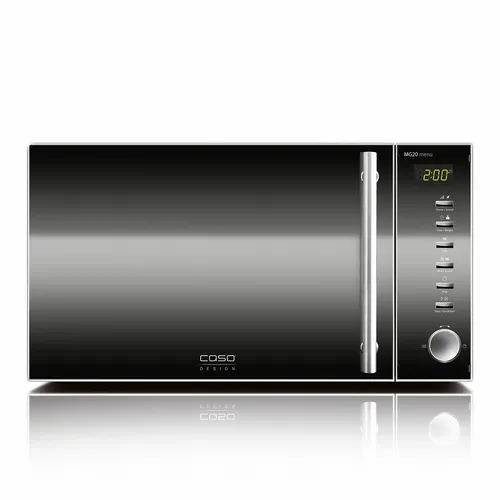 Caso MG 20 menu Mikrowelle - 2in1 Design Mikrowelle mit Grill, effizientes Garen und perfekte Ergebnisse für Ihre Speisen