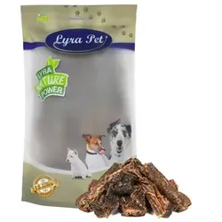 Lyra Pet® Rindereuter 1 kg - Hundefutter: Leckerer Kausnack für Hunde, ideal für natürlichen Kauinstinkt. 100% Naturprodukt, schonend getrocknet, reich an Vitaminen und Calcium, zahnreinigend und perfekt für Welpen und ältere Hunde.