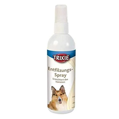 Trixie Entfilzungs-Spray für Hunde 175 ml - Fellspray für Hunde, erleichtert das Entfilzen und sorgt für ein glänzendes, gesundes Fell.