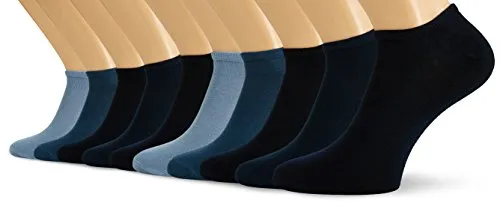 s.Oliver Socks Damen Sneakersocken S24008, 100 DEN, Gr. 35/38, Blau (navy 4)