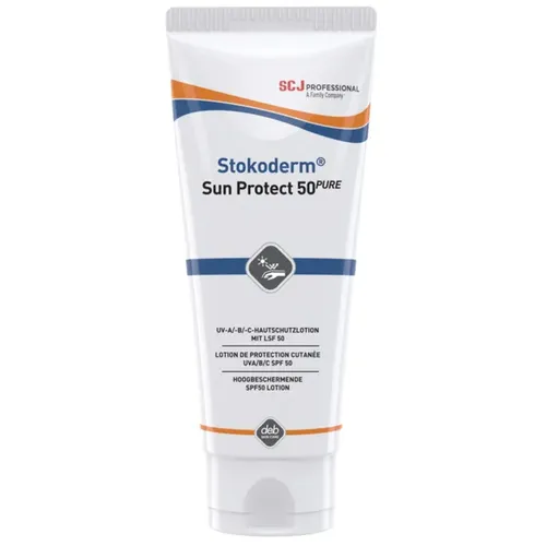 SC Johnson Stokoderm Sun Prodect 50 Pure 100 ml Sonnencreme, SPC100ML hocheffektife Sonnenschutzlotion, UV-A, UV-B, UV-C SPC100MLEE