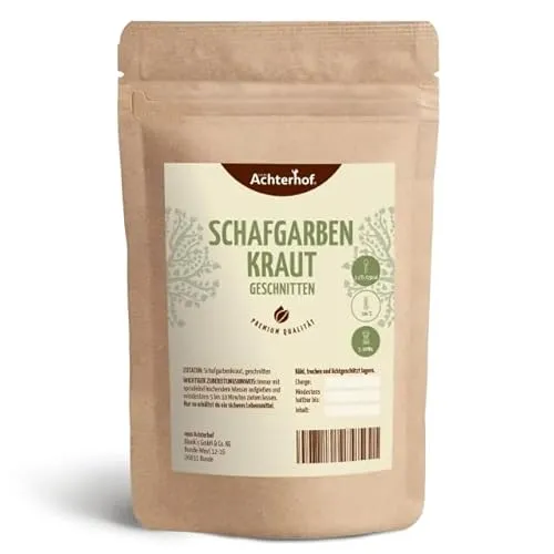 Schafgarbenkraut geschnitten Schafgarbenkrauttee Scharfgabe Kräutertee natürlich vom-Achterhof 100 g