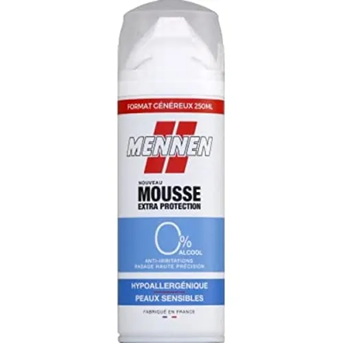 Mennen Rasierschaum, hypoallergen, 0%, 250 ml