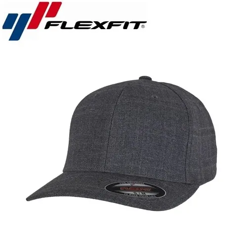 Flexfit Melange Baseball Cap S/M Charcoal