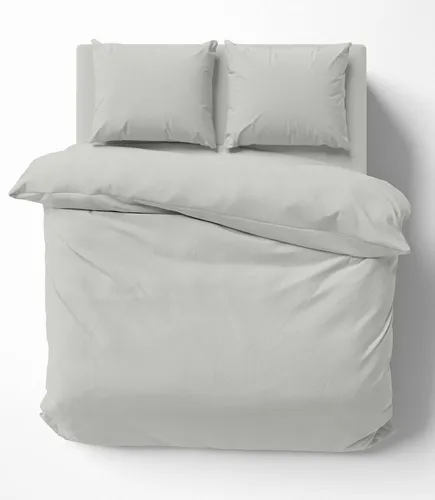 One Home Bettwäsche Unifarben, 3-teilig, Renforcé aus Baumwolle mit Reißverschluss - 3-teiliges Bettwäsche-Set aus hochwertiger Baumwolle (Renforcé) für ein angenehmes Schlafklima. Mit Reißverschluss für einfachen Bezug. Ideal für ganzjährigen Einsatz, sorgt für optimalen Komfort.