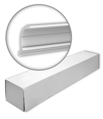 Profhome Eckleisten-Set 650246-box mit 8 Deckenleisten - Praktisches Eckleisten-Set mit 8 Deckenleisten, ideal für den Innenbereich. Hergestellt aus leichtem, formstabilem Material für einfache Montage und ansprechende Optik.