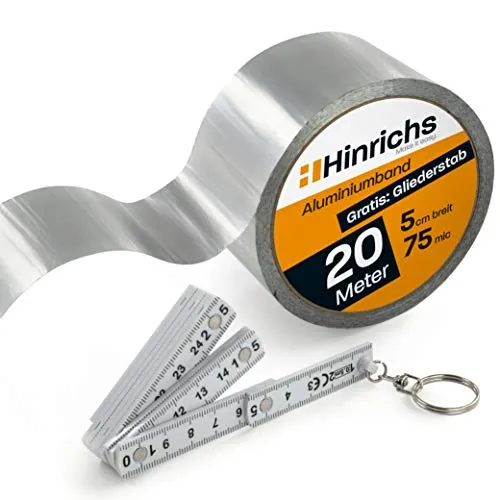 Hinrichs Aluminium Klebeband 20m x 50mm
