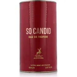 SO CANDID Eau de Parfum, 85 ml - Eau de Parfum für Damen mit faszinierenden Duftnoten von Himbeere, Tuberose und Jasmin - ideal für einen unvergesslichen Auftritt.