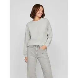 Vila VISANDY L/S Sweat TOP in grau von VILA