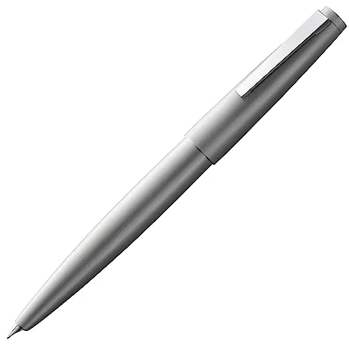 Lamy 2000 silver Füller in Strichbreite M in silber von LAMY