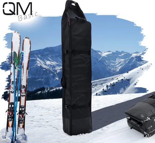 Produktbild Premium Skitasche groß mit Rollen für 4 Paar Ski oder 2 Snowboards