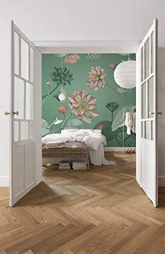 Fototapete Vlies X4-1028 Blissful 4-tlg. 200 x 250 cm - Elegante Vliestapete in Weiß, ideal für Flur, Küche, Schlafzimmer und Wohnzimmer. Bringt eine harmonische Atmosphäre in Ihr Zuhause.