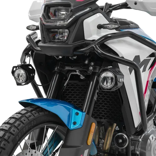 LED Zusatzscheinwerfer für CFMoto 450 MT (Paar) - Hochwertige LED Zusatzscheinwerfer für Ihr Motorrad, bieten verbesserte Sicht und Sicherheit bei Nebel. Einfache Montage, langlebige Technik und optimaler Schutz durch robustes Gehäuse.