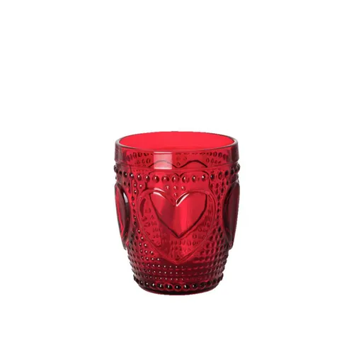 Hutschenreuther Christmas Love Glas Rot Becher 0,22 L Christmas Love Glas 02488-729540-40140