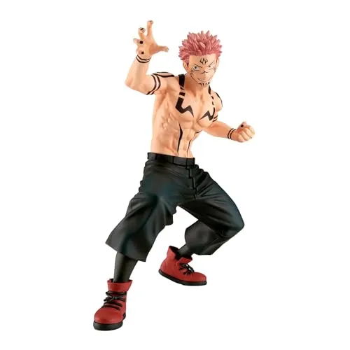 Banpresto Jujutsu Kaisen Maximatic Sukuna-Figur - Model Statue von Banpresto! Detailreiche Sukuna-Figur mit Standfuß, perfekt für Sammler und Fans von Jujutsu Kaisen.