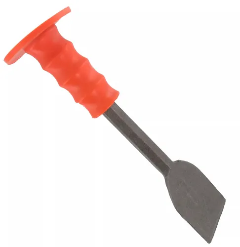 Breitmeißel 55 mm mit Handschutz – Flachmeißel / Fugenmeißel 230 mm