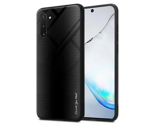 Cadorabo Handyhülle für Samsung Galaxy NOTE 10 Hülle Samsung Galaxy NOTE 10, Robustes Hard Case