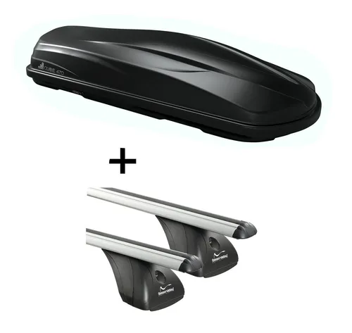 Dachbox/Gepäckbox CUBE470 + Dachträger VDP für Opel Corsa E - Gepäckträger-Set für Opel Corsa E (ab 2015) mit 470 Litern Volumen. Ideal für Urlaubsreisen, sicher dank Zentralverriegelung und bis 75 kg Tragkraft. Mehr Platz für Familie und Freunde!