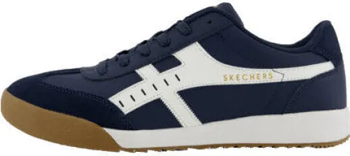 SKECHERS Zinger Manzanilla Totale Schuhe Herren blau 46 - Sneaker für Herren mit trendigem Design und Air-Cooled Memory Foam Einlegesohle für optimalen Tragekomfort. Ideal für lässige Styles und vielseitige Freizeitaktivitäten.