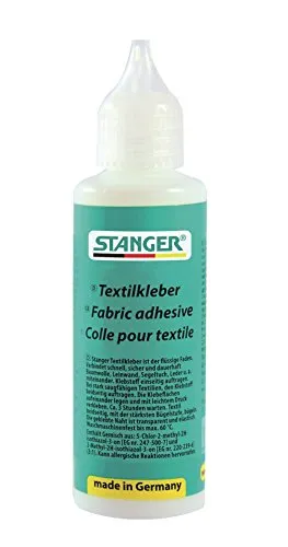 Stanger Textilkleber 18023/1, 50g – Wasserfest und Waschmaschinenfest