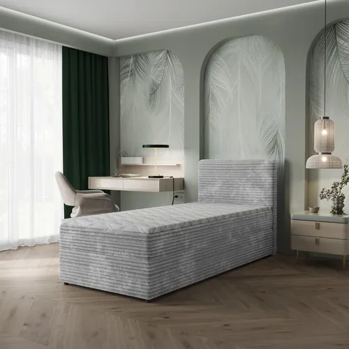 Produktbild Masseno Boxbett PISA 90x200 cm mit Bonell Matratze und Topper