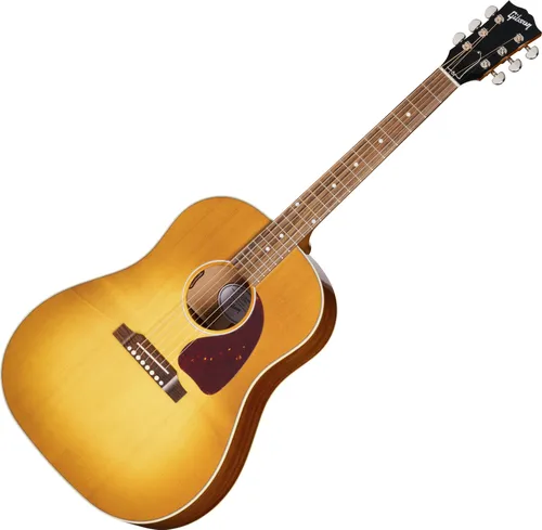 Gibson J-45 Standard Heritage Cherry Sunburst - Gitarren, mit Sitka Fichte Decke und Mahagoni Boden, bietet hervorragenden Klang und ist ideal für Musiker, inklusive Hartschalenkoffer.