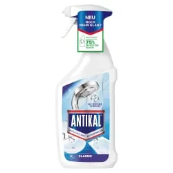 Procter & Gamble Service GmbH ANTIKAL Kalkreiniger-Spray, Entfernt Seifenrückstände und andere Ablagerungen im Bad, 750 ml - Sprühflasche 8006540171172