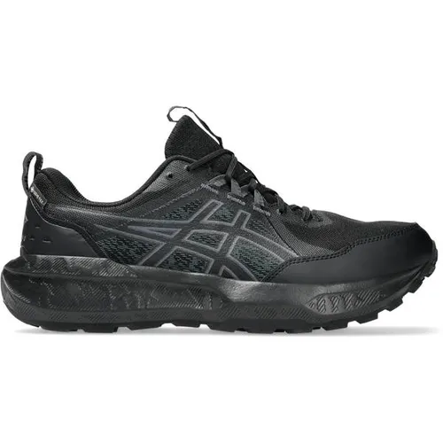 ASICS Gel-Sonoma 8 GTX Trailschuh Herren - Schwarz, Grau, Größe 45 - Laufschuhe mit GORE-TEX Membran für wasserdichten Schutz und GEL-Dämpfung für gelenkschonendes Laufen – ideal für anspruchsvolle Trails und wechselhafte Wetterbedingungen.