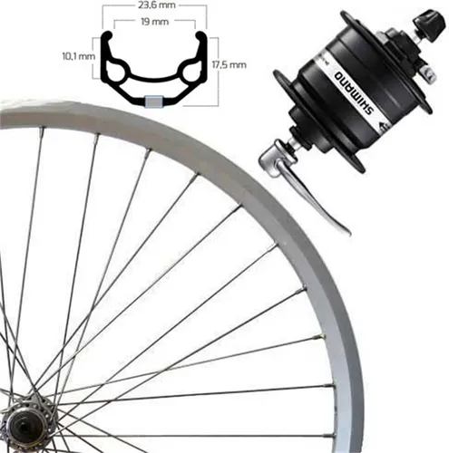 Roland Laufrad ZAC 19 VR 28 Zoll 622-19 36 Loch SSP silber - Hochwertiges Vorderrad 28 Zoll mit Aluminiumfelge und Nabendynamo, ideal für E-Bikes bis 25 km/h. Robuste Speichen und zuverlässige Materialien sorgen für Langlebigkeit und optimale Leistung.
