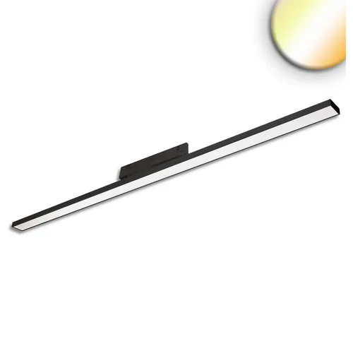 ISOLED 3 Phasen Stromschienen Linearleuchte 120cm - Zubehör für Leuchten, energieeffiziente 40W LED mit DALI-Dimmfunktion und variabler Farbtemperatur von 3000K bis 4000K für optimale Lichtgestaltung.