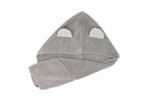 PARSA Beauty Turban Nature Kids Haarturban Koala aus saugstarkem Material für Kinder