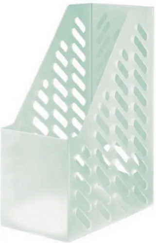 Stehsammler A4 C4 KLASSIK weiß HAN 1603-12 XXL - eleganter Zeitschriften-Sammler, optimal für die ordentliche Aufbewahrung von Dokumenten und Magazinen