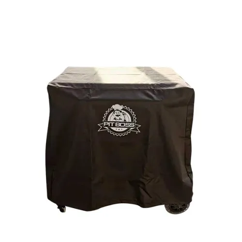 Pit Boss Ultimate Plancha 3 Brenner Abdeckung - Grillabdeckung aus strapazierfähigem 600D-Polyester mit Kordelzug für perfekten Schutz vor Witterung und UV-Strahlen, ideal für langlebige Nutzung.